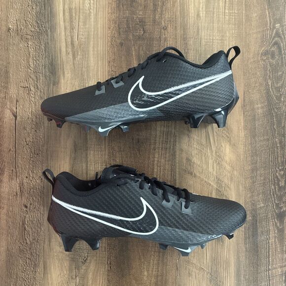 Nike Vapor Edge Speed 360 2 TB Men Size 11.5 Black Smoke Grey Football Cleats